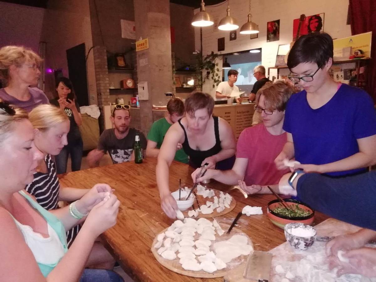 Alley Youth Hostel Xi'An Xi'an  Luaran gambar